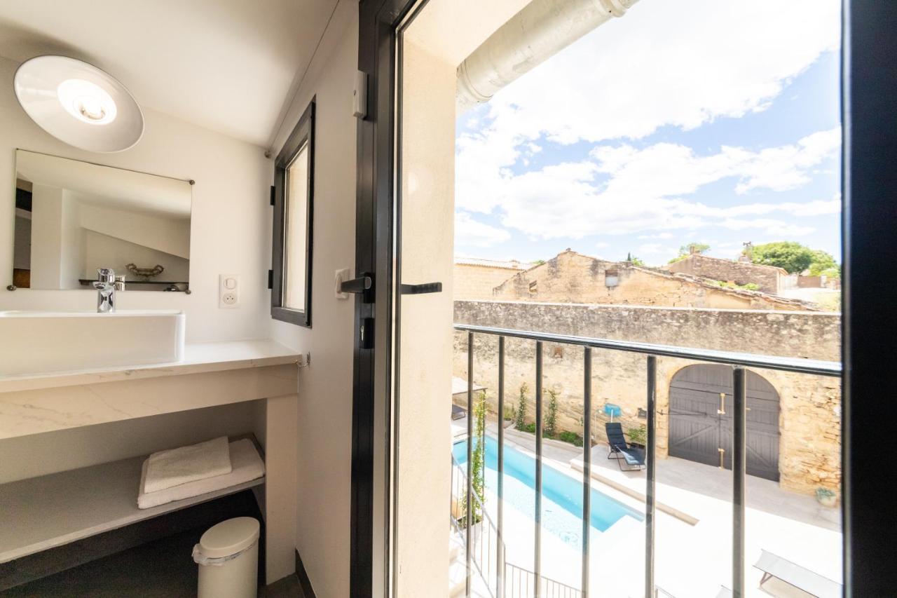 La Cour St Siffret- Uzes Bed & Breakfast Saint-Siffret ภายนอก รูปภาพ
